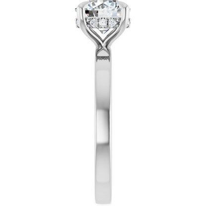 1 5/8 CTW Lab-Grown Diamond Engagement Ring
