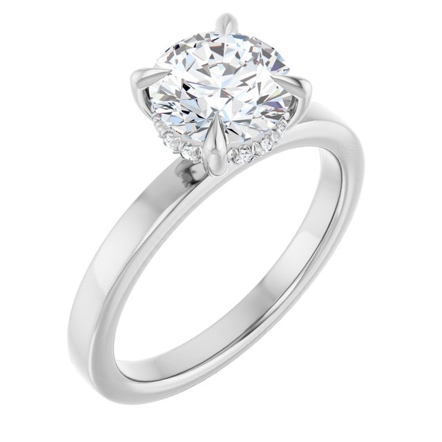 1 5/8 CTW Lab-Grown Diamond Engagement Ring