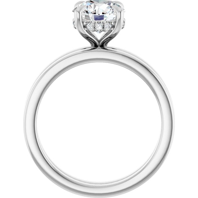 1 5/8 CTW Lab-Grown Diamond Engagement Ring