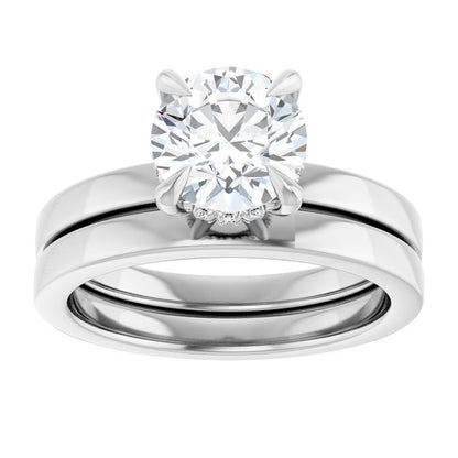 1 5/8 CTW Lab-Grown Diamond Engagement Ring