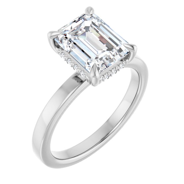 2 5/8 CTW Lab-Grown Diamond Engagement Ring