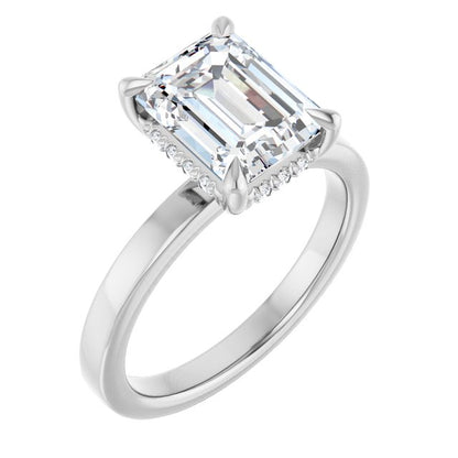 2 5/8 CTW Lab-Grown Diamond Engagement Ring