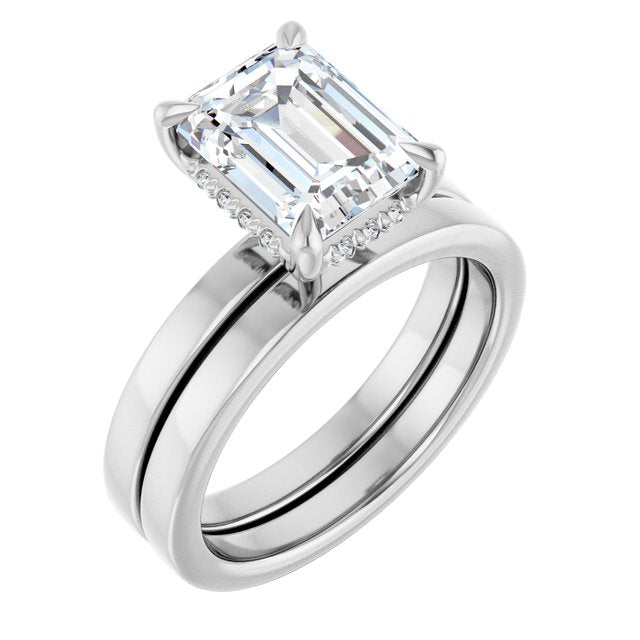 2 5/8 CTW Lab-Grown Diamond Engagement Ring