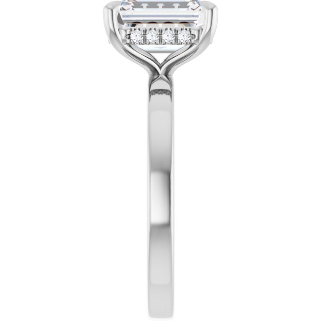2 5/8 CTW Lab-Grown Diamond Engagement Ring