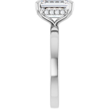 2 5/8 CTW Lab-Grown Diamond Engagement Ring