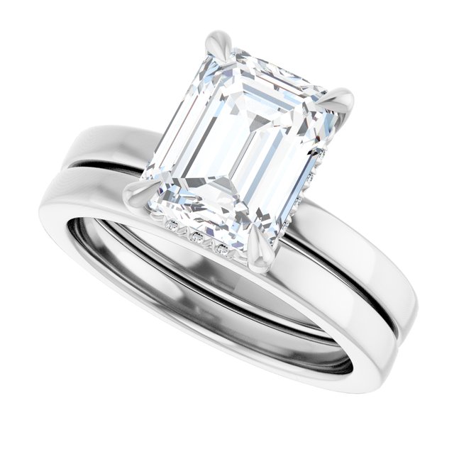 2 5/8 CTW Lab-Grown Diamond Engagement Ring