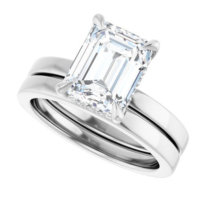 2 5/8 CTW Lab-Grown Diamond Engagement Ring