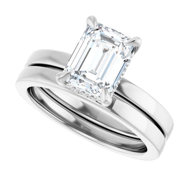 1 3/4 CTW Lab-Grown Diamond Engagement Ring, 8.89 mm