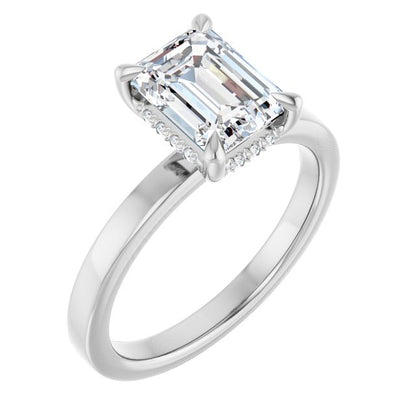 1 3/4 CTW Lab-Grown Diamond Engagement Ring, 8.89 mm