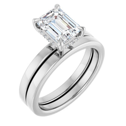1 3/4 CTW Lab-Grown Diamond Engagement Ring, 8.89 mm