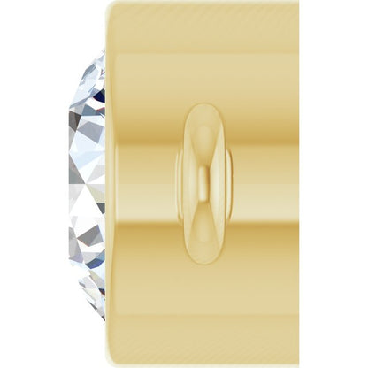 1/4 CT Natural Diamond Link, 4.7 mm x 8.5 mm