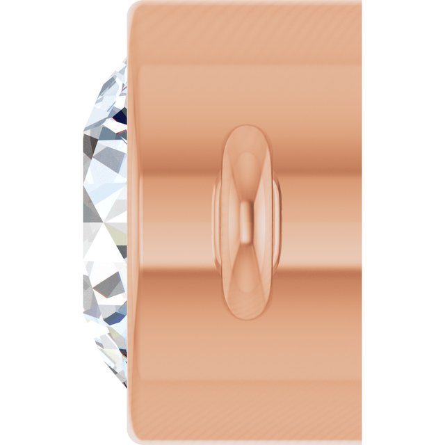 1/4 CT Natural Diamond Link, 4.7 mm x 8.5 mm