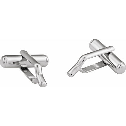 Swivel Cylinder Cuff Link Back