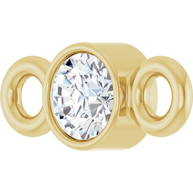 .05 CT Natural Diamond Link, 2.7 mm x 6.6 mm
