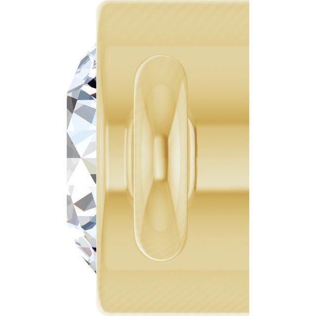 .07 CT Natural Diamond Link, 3.2 mm x 7 mm