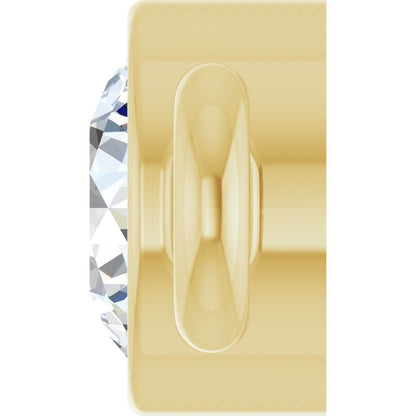 .06 CT Natural Diamond Link, 3 mm x 6.9 mm