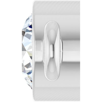 Platinum 1/10 CT Natural Diamond Bezel-Set Link
