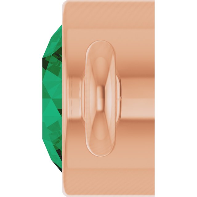 Lab-Grown Emerald Link, 3.5 mm x 7.2 mm