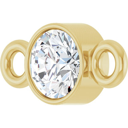 1/10 CT Lab-Grown Diamond Link, 3.5 mm x 7.2 mm