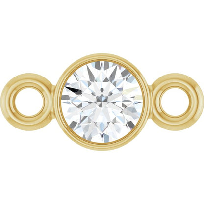 1/10 CT Lab-Grown Diamond Link, 3.5 mm x 7.2 mm