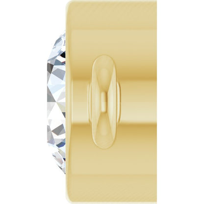 1/5 CT Natural Diamond Link, 4.5 mm x 8.3 mm