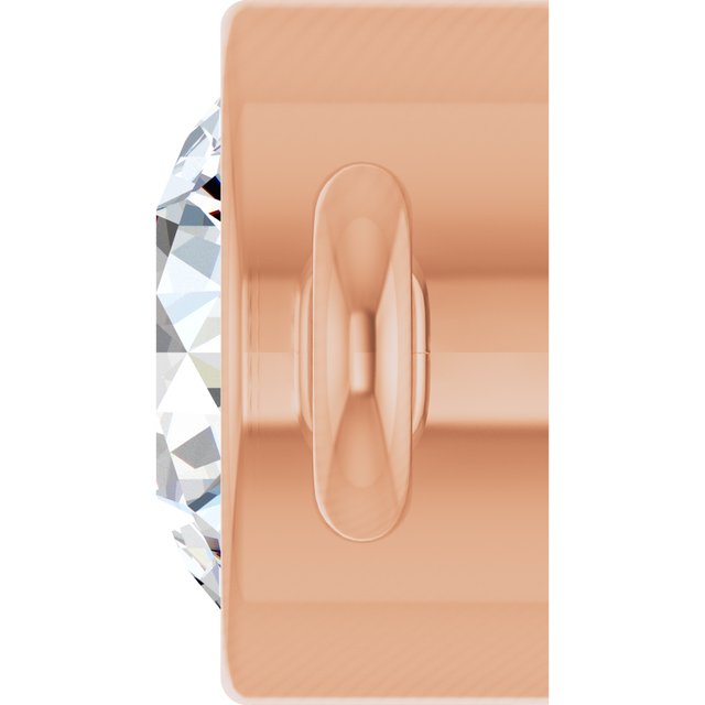 1/8 CT Natural Diamond Link, 3.9 mm x 7.7 mm
