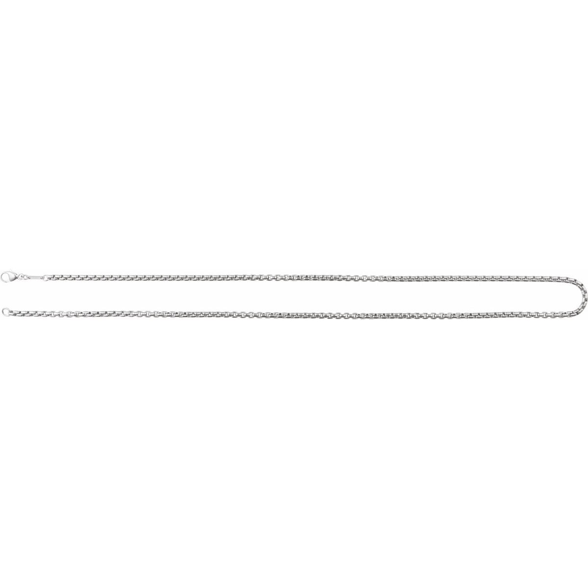 Rounded Box 24" Chain (CH1091)