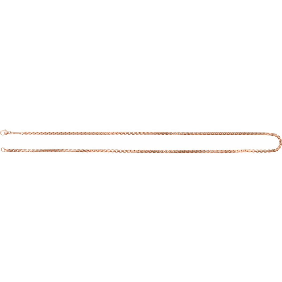Rounded Box 18" Chain (CH1091)
