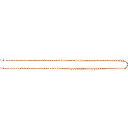 Rounded Box 18" Chain (CH1091)