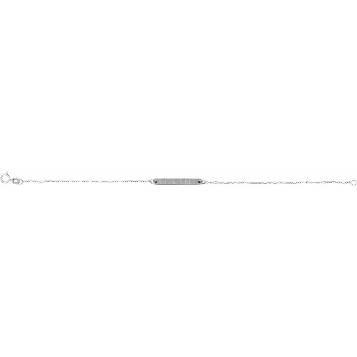 Engravable Bar 7" Bracelet (BRC979)
