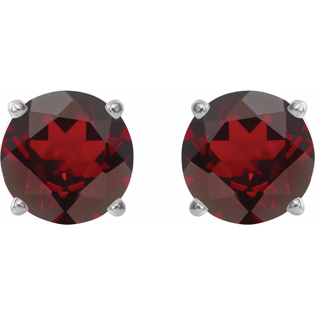 Natural Mozambique Garnet Earrings