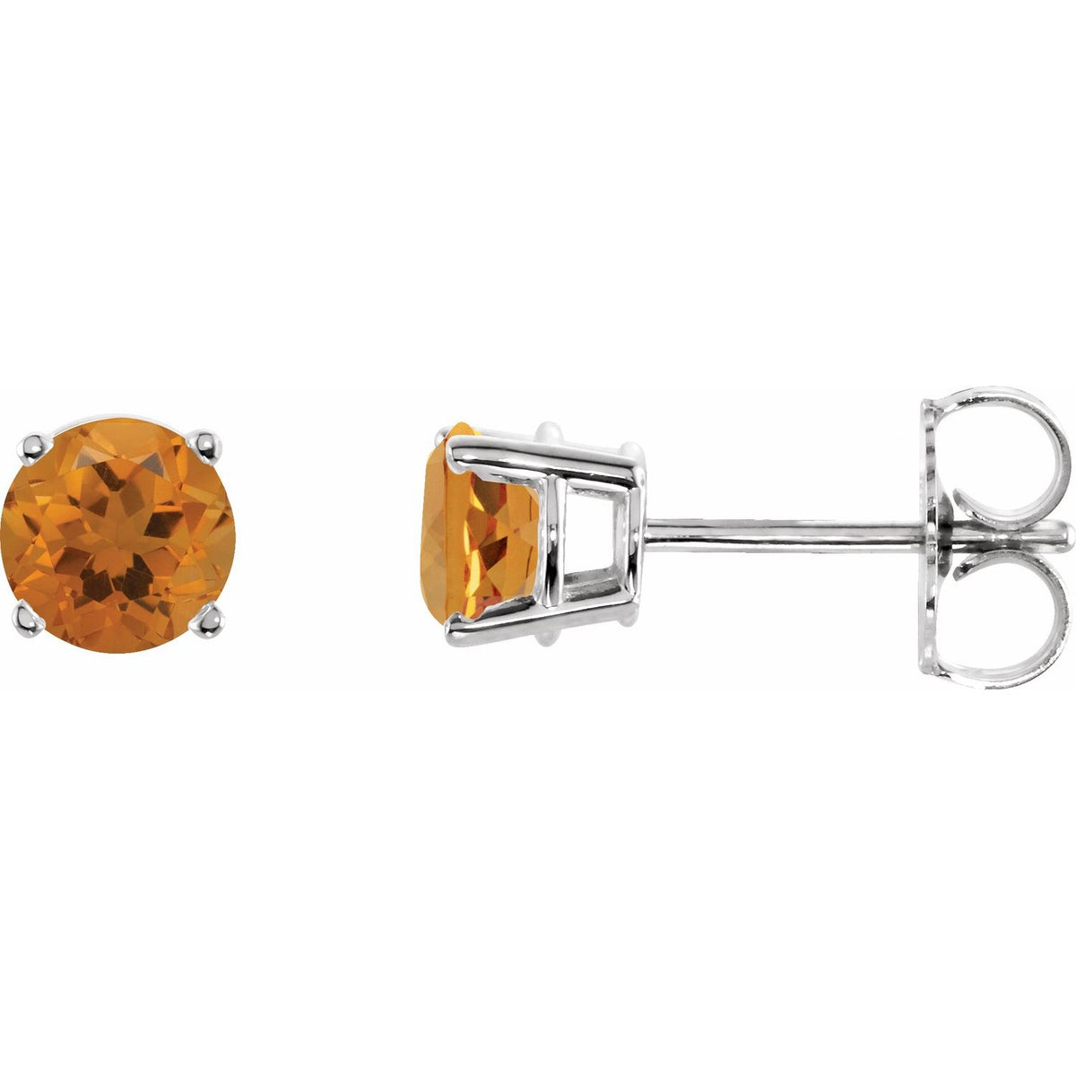Natural Citrine Earrings
