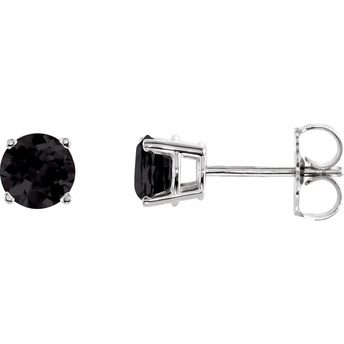Natural Black Onyx Earrings