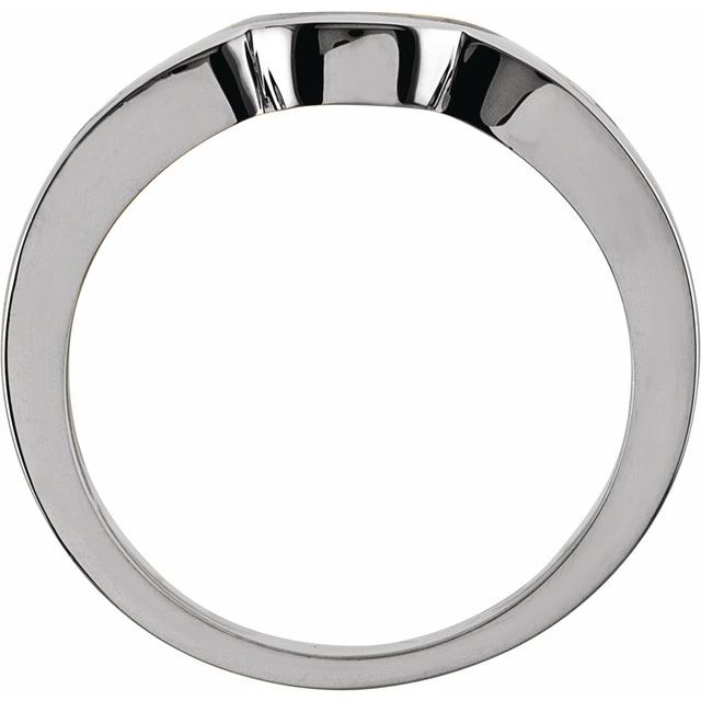 Band, 1.9 mm, Channel-Set Three-Stone Engagement