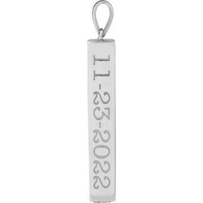 Ash Holder Bar Pendant
