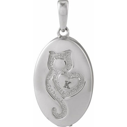 Cat Ash Holder Pendant