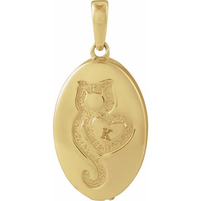 Cat Ash Holder Pendant