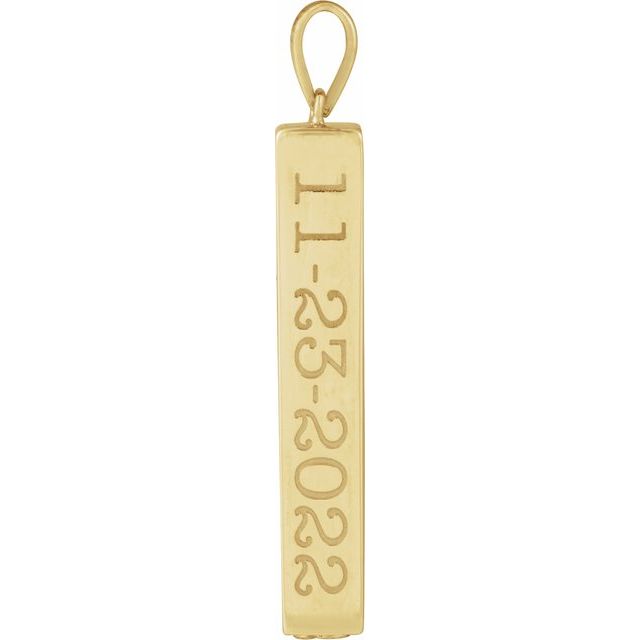 Ash Holder Bar Pendant
