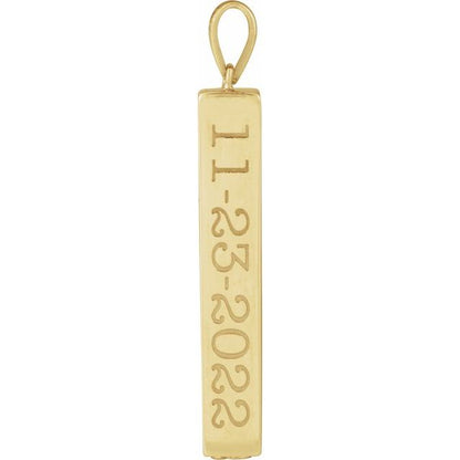 Ash Holder Bar Pendant