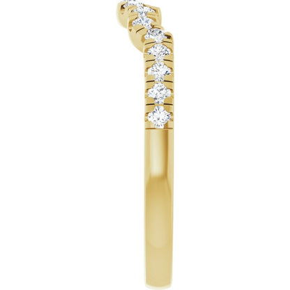 1/4 CTW Lab-Grown Diamond Band for Round Ring