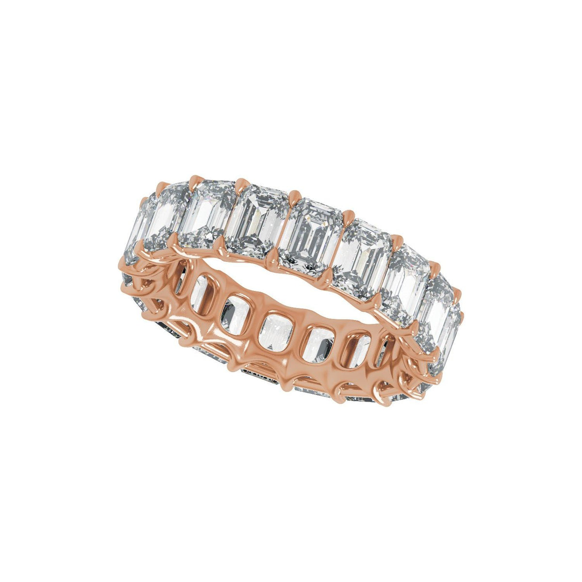8 3/4 CTW Natural Diamond Low Profile Eternity Band
