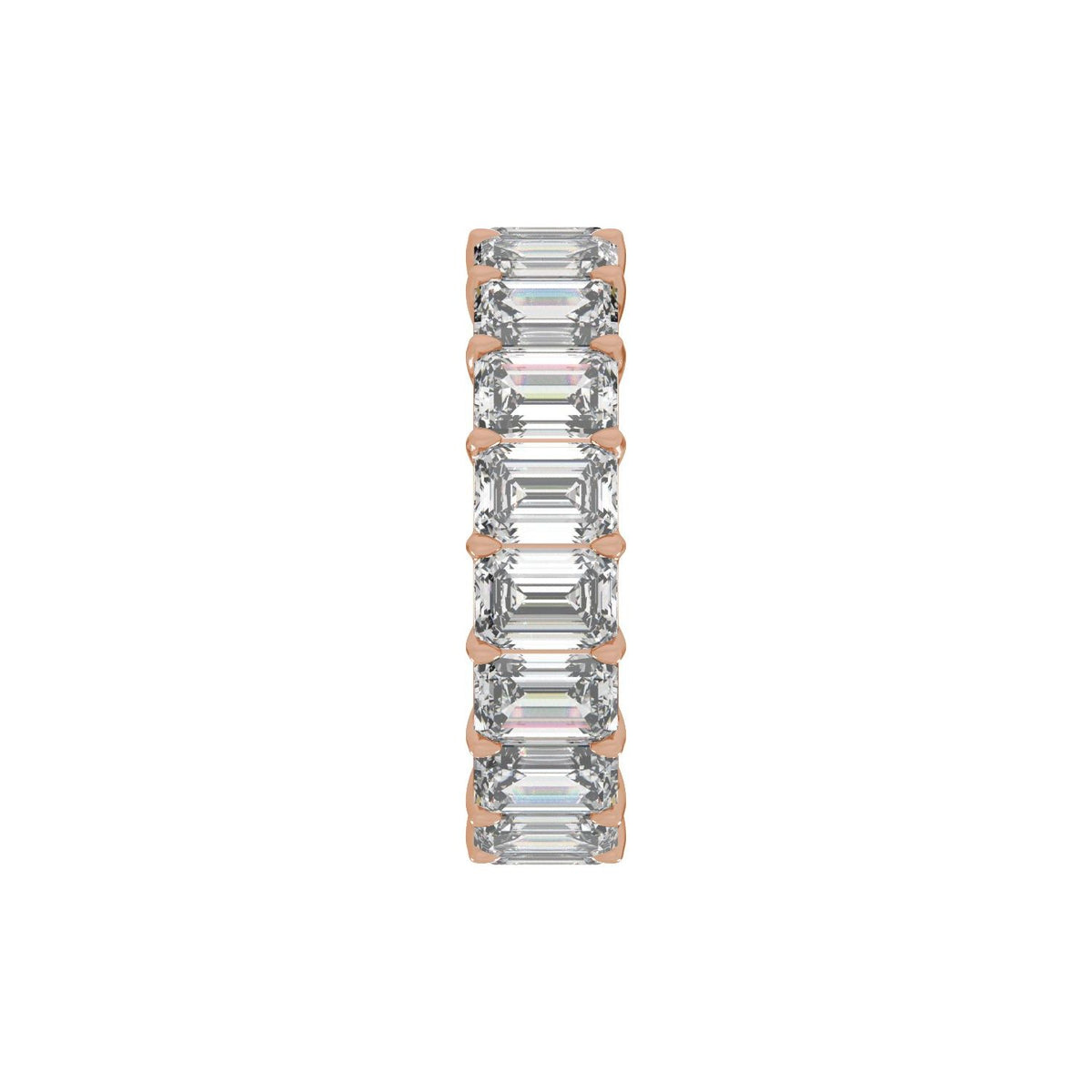 9 3/8 CTW Natural Diamond Low Profile Eternity Band