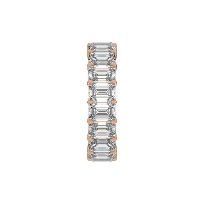 9 3/8 CTW Natural Diamond Low Profile Eternity Band