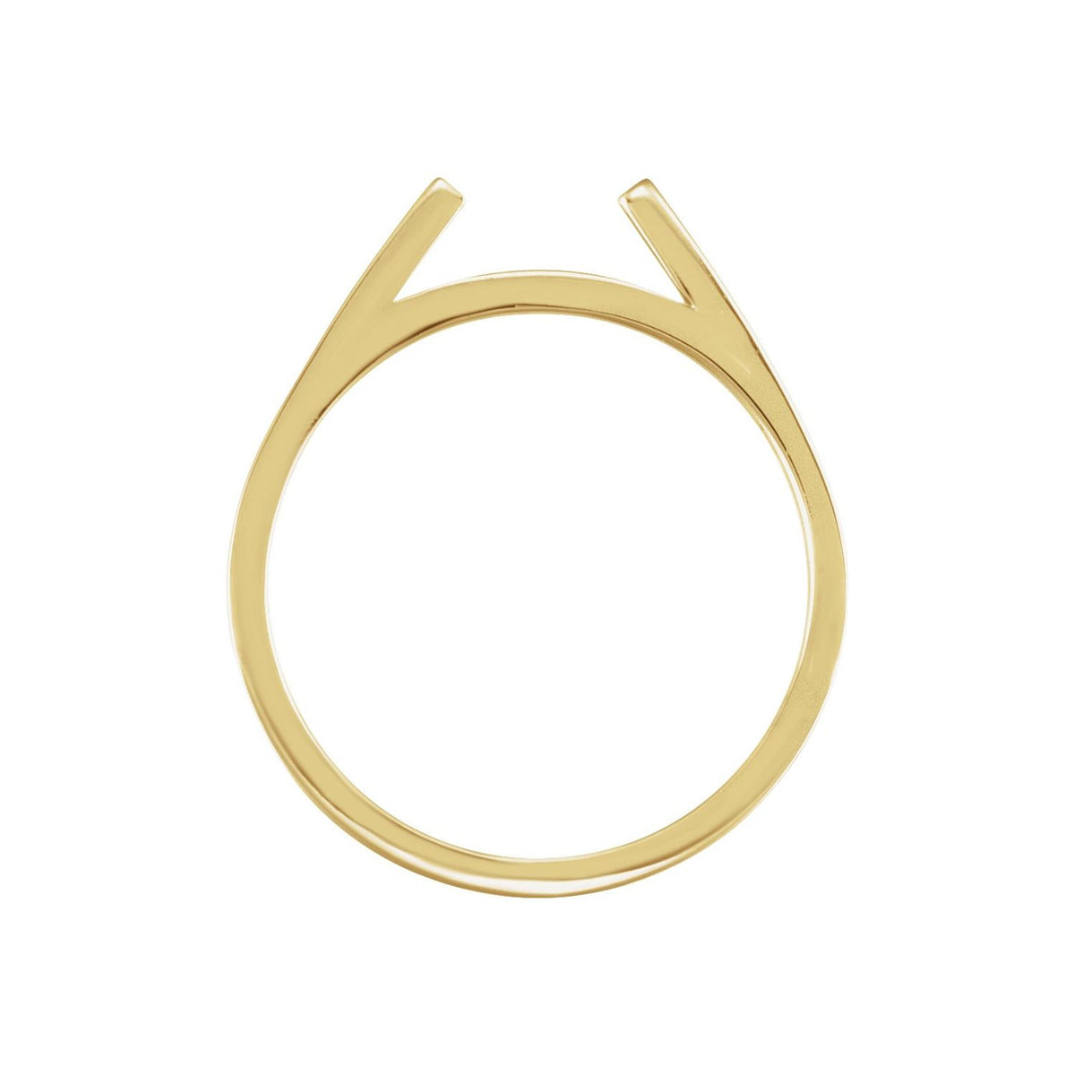 14K Yellow Gold Matching Band, 1.7 mm
