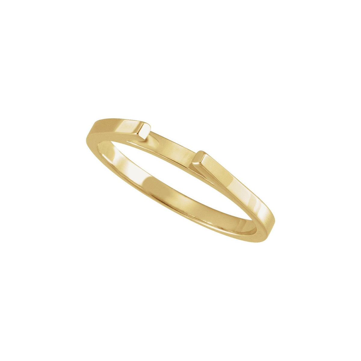 14K Yellow Gold Matching Band, 1.7 mm