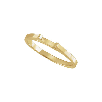 14K Yellow Gold Matching Band, 1.7 mm