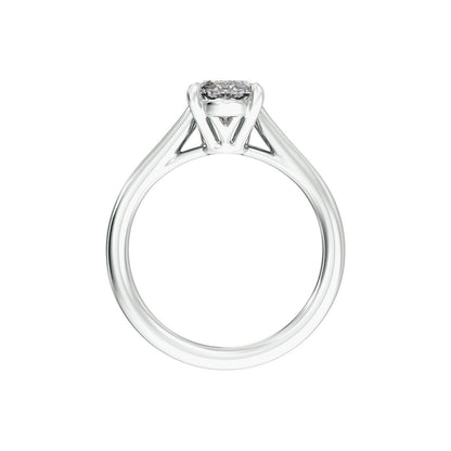 2 CTW Lab-Grown Diamond Engagement Ring, 12.1 mm