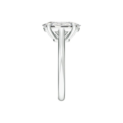 2 CTW Lab-Grown Diamond Engagement Ring, 12.1 mm