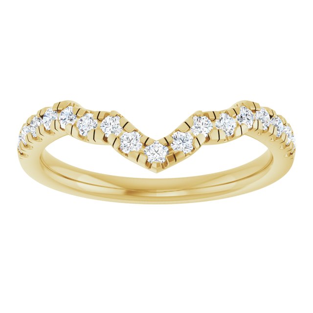 1/4 CTW Lab-Grown Diamond Band for 12x6 mm Marquise Ring