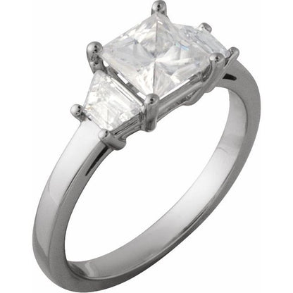 Band for 5.5x5.5 mm Square Ring, 2 mm